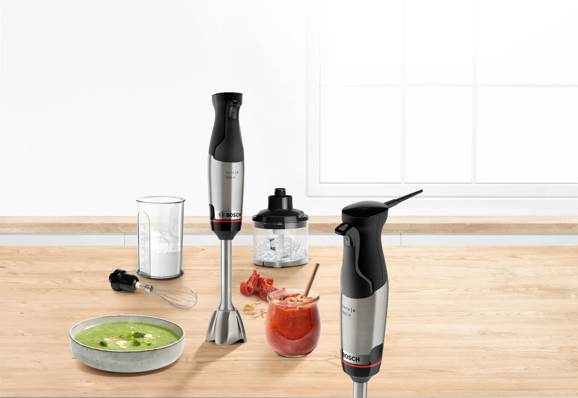 Bosch ErgoMaster MSM6M623 - stavmixer, svart/rostfritt stål