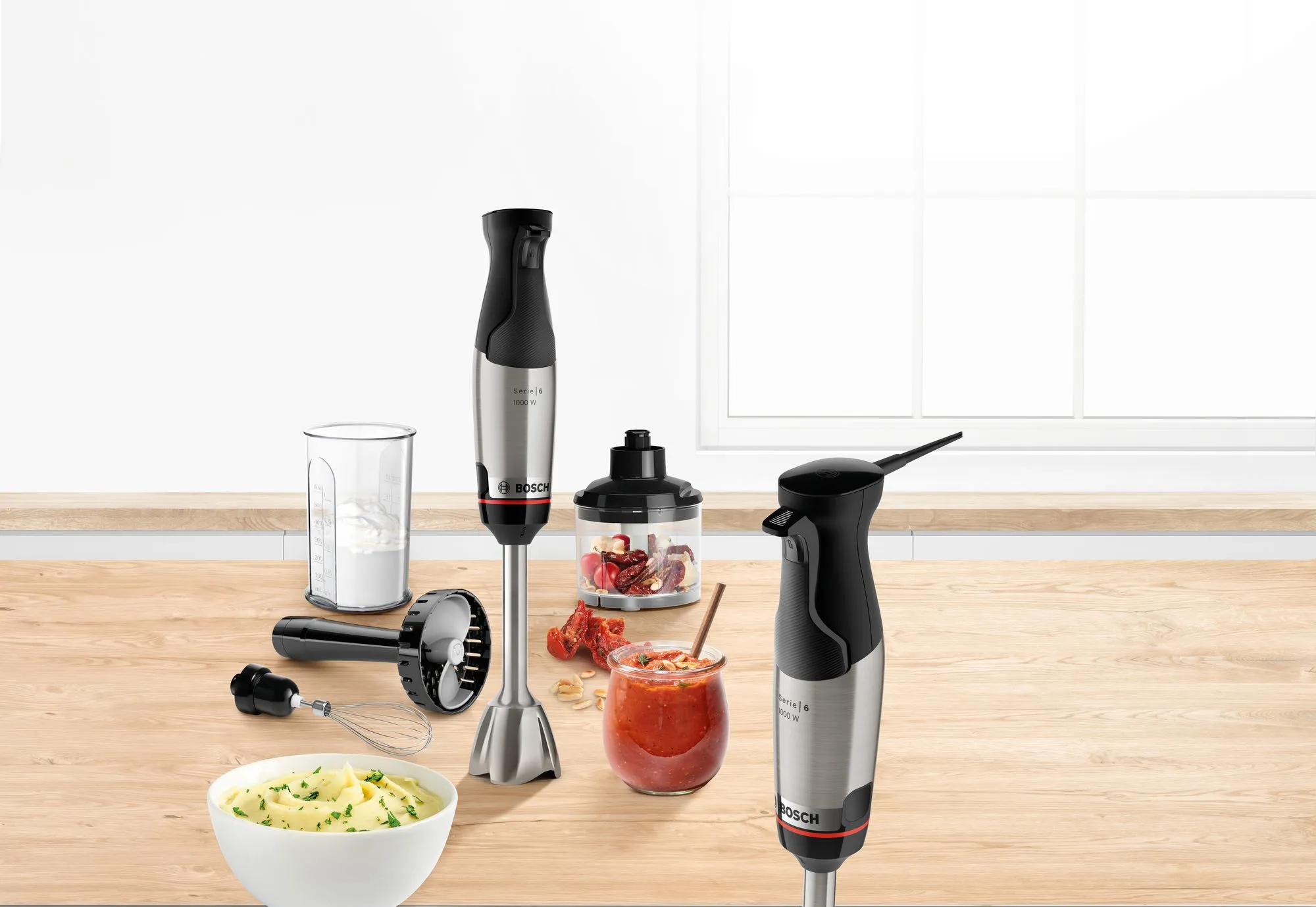 Bosch ErgoMaster MSM6M623 - stavmixer, svart/rostfritt stål