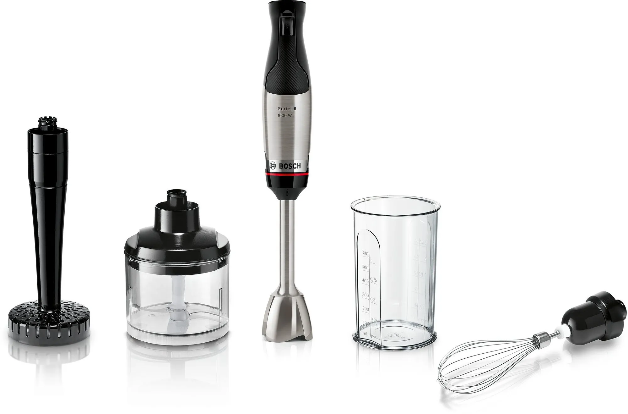 Bosch ErgoMaster MSM6M623 - hand blender, black/stainless steel