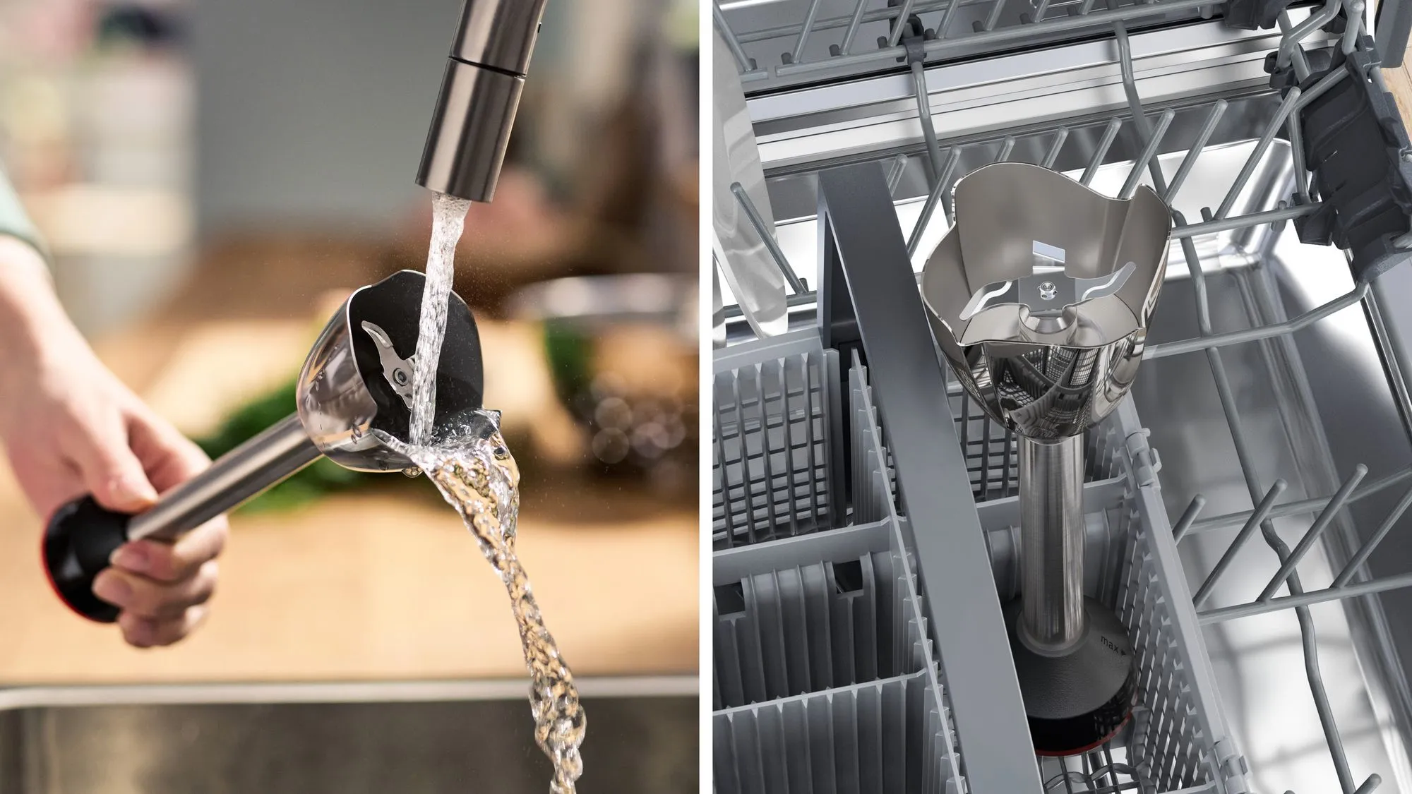 Bosch ErgoMaster MSM6M623 - hand blender, black/stainless steel