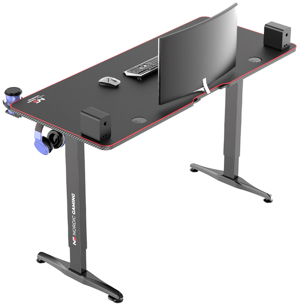 Nordic Gaming Elevate V2 - electric gaming desk, 140x60cm