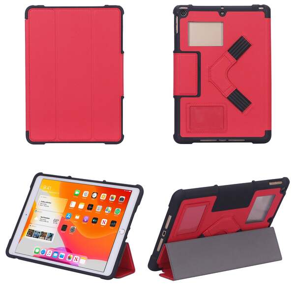 CS/NK NutKase iPad 10.2 Red  Logo