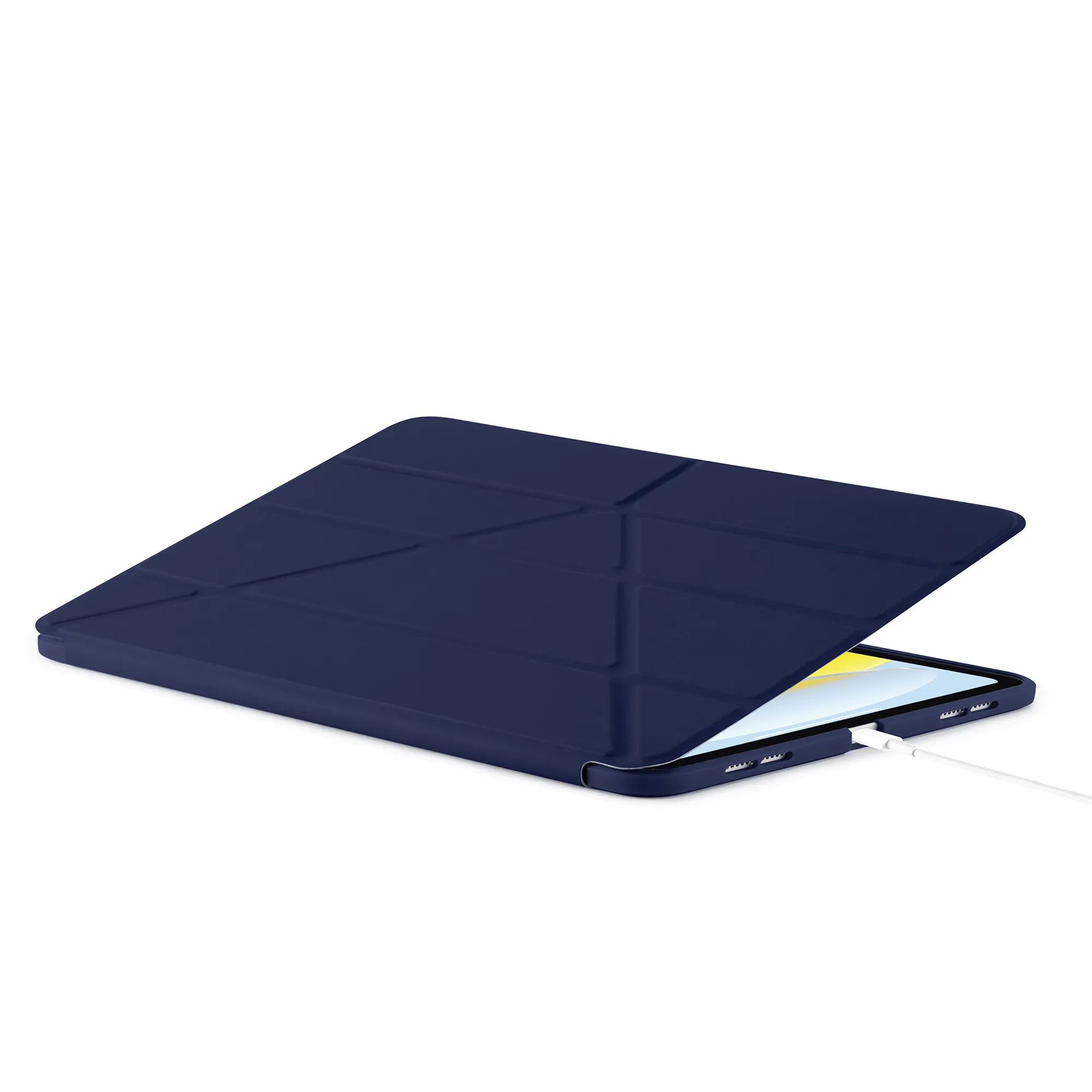 Pipetto iPad 10.9" (10:th gen) Origami No1 Original - case, dark blue