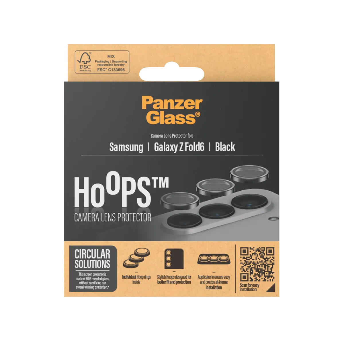 PanzerGlass Hoops Galaxy Z Fold6 - kameralinsskydd