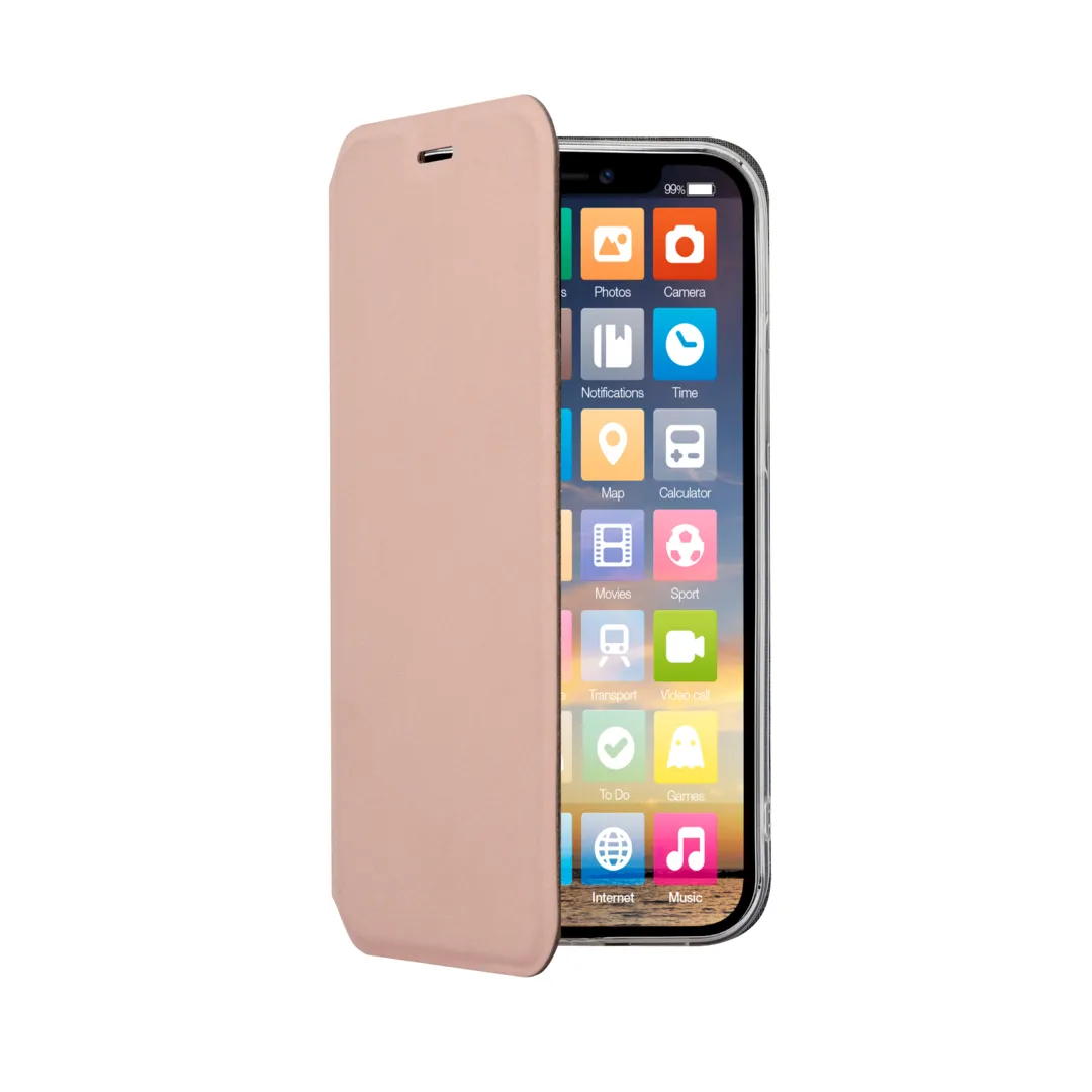 Screenor Clever, Galaxy A35 5G - Flip Case, Rose