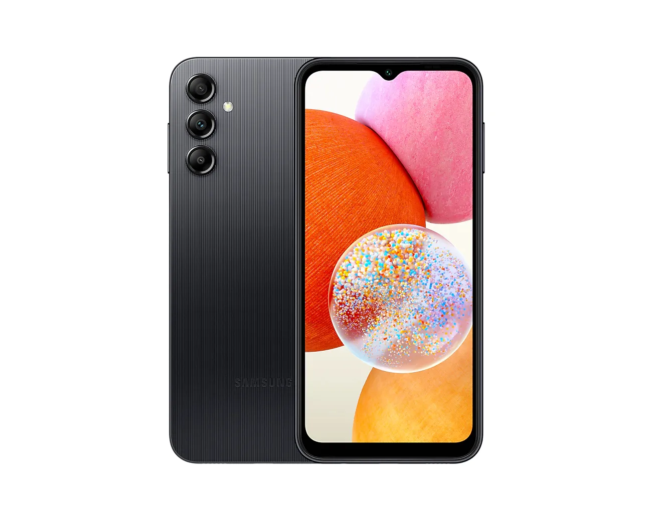 Samsung Galaxy A14 4G 64/4 Gt -Android-puhelin, Musta