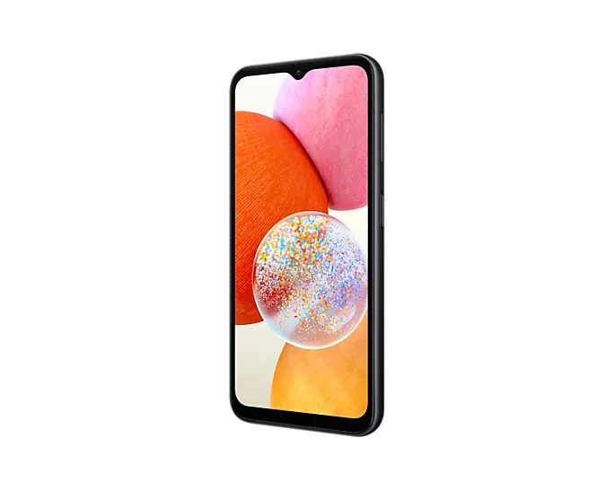 Samsung Galaxy A14 4G 64/4 Gt -Android-puhelin, Musta