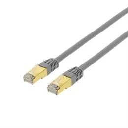Deltaco Cat7 S/FTP - network cable, 0.3 m, Grey