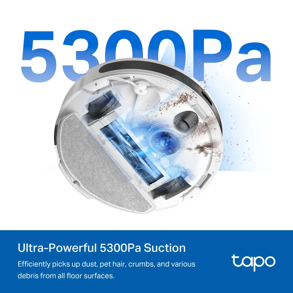 TP-Link Tapo RV20 MAX -robotti-imuri, valkoinen