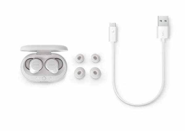 Philips T1209 TWS - wireless earbuds, white