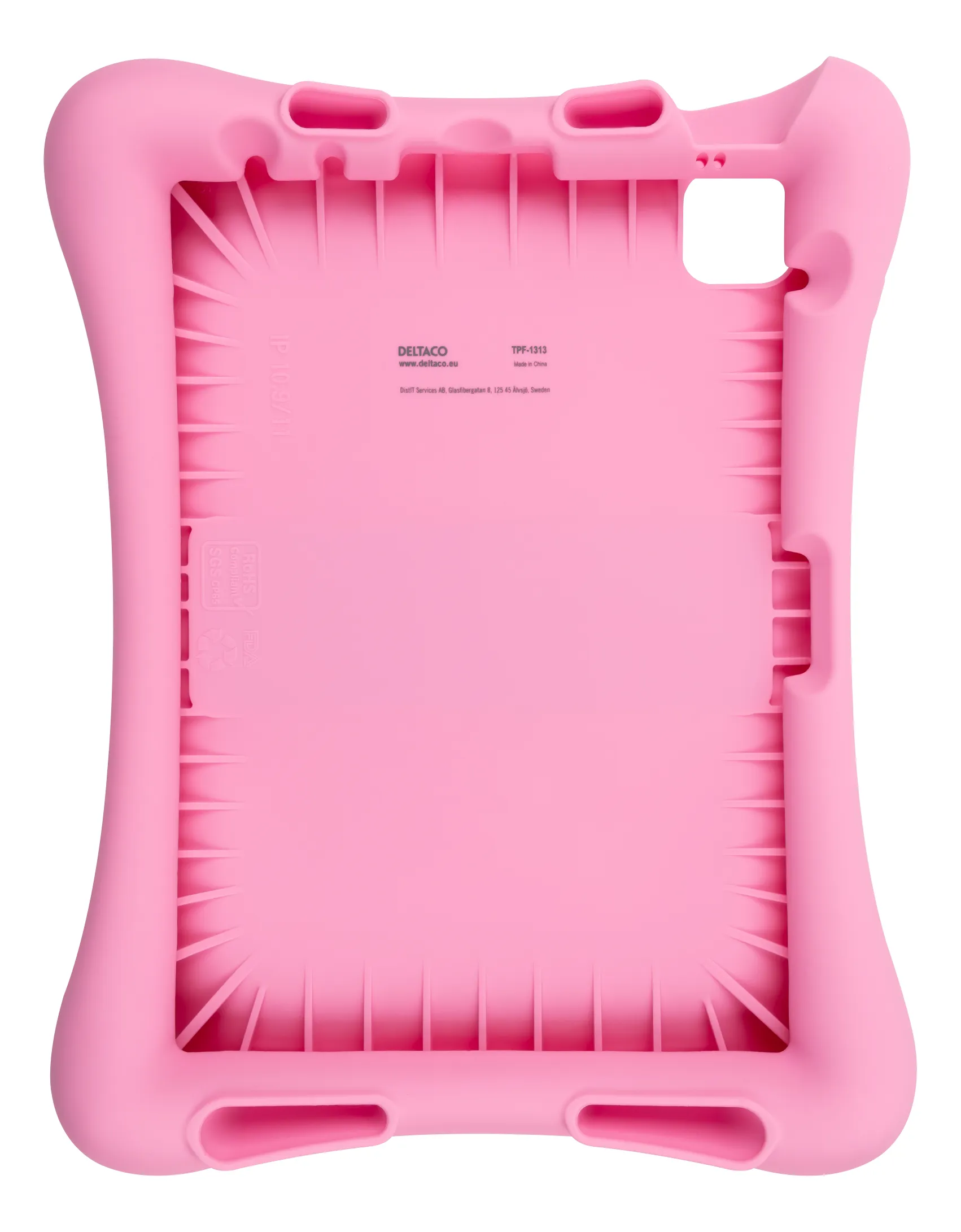 DELTACO silicone case iPad 10.9" 10ge/Air 10.9" 4/5ge/Pro 11" 2/3ge,pi