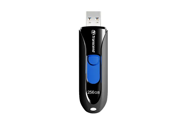 TRANSCEND 256 GB USB 3.1 MEMORY STICK - JETFLASH 790 (BLACK)