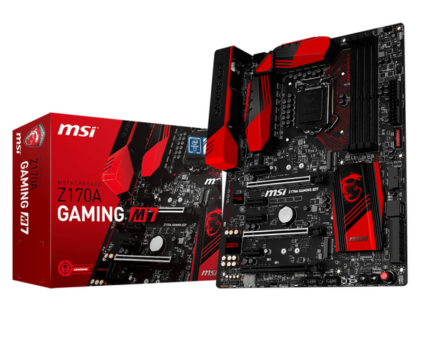 MSI Z170A Gaming M7, ATX motherboard
