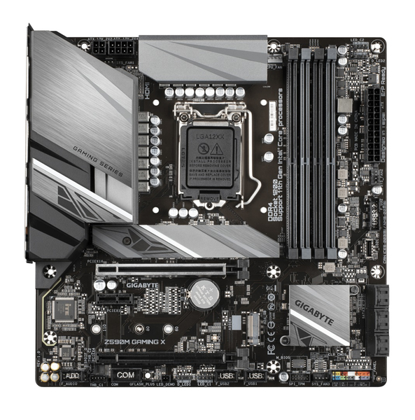 Gigabyte Z590M Gaming X mATX-emolevy
