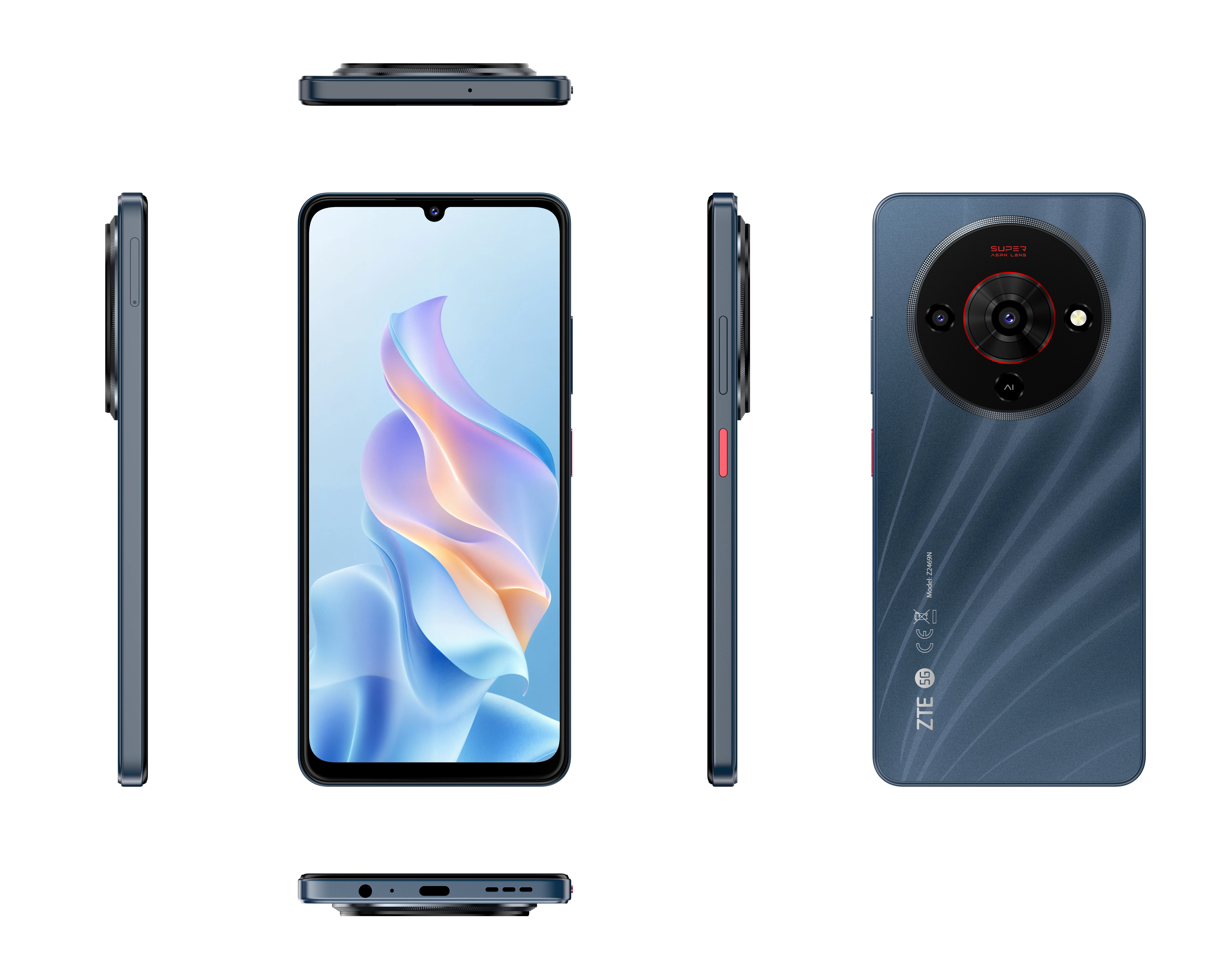 ZTE Blade A76 5G 4/128GB, Stardust Black