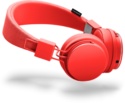 Urbanears Plattan II -Bluetooth headphones, Tomato