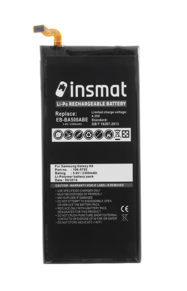 Insmat - Akku - Li-Ion - 2300 mAh malleihin Samsung Galaxy A5