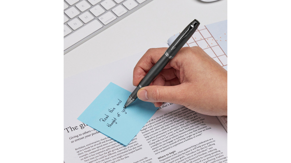 Parker IM Monochrome Titanium Rollerball F Black ink