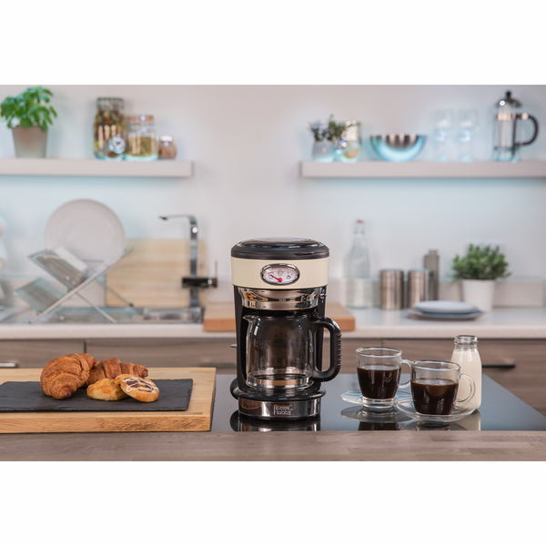 Russell Hobbs  Retro Vintage Cream -kahvinkeitin