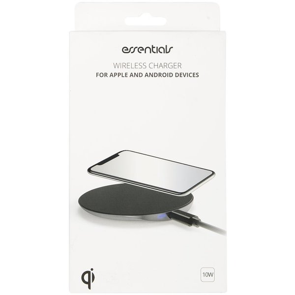 Langaton Qi-laturi 10W, MicroUSB-kaapeli, 1m