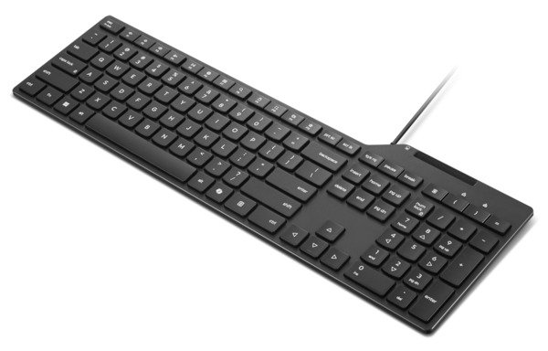Lenovo USB-A Wired SmartCard Keyboard 5000, Black