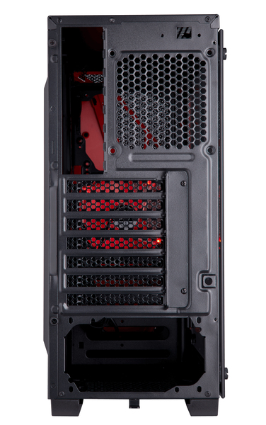 Corsair Cabride SPEC-04 Mid Tower Case Tempered Glass Gaming Case Black and Red