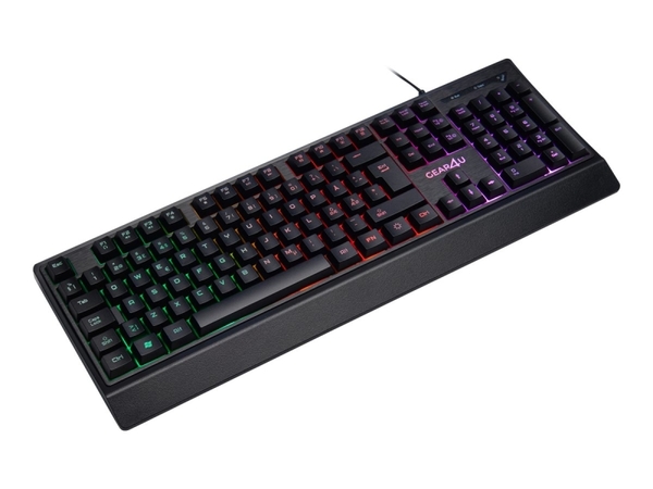 GEAR4U Gaming Membran keyboard - Rainbow