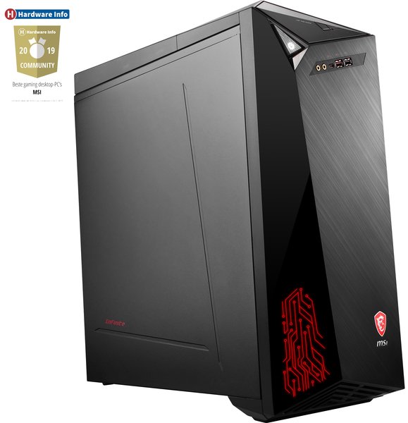 MSI Infinite, i5-9400, 16GB RAM, 512GB SSD + 1TB HDD, RTX 2060 Super 8GB Windows 10 Home