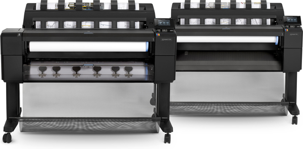 HP DesignJet T930 - 36" suurkokotulostin - v&auml;ri - mustesuihku - Rulla (91,4 cm x 91,4 m), 914 x 1219 mm - 2400 x 1200 pistett&auml;/tuuma - jopa 0.35 min/sivu (mono)
