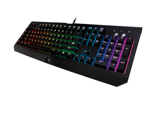 Razer BlackWidow Chroma - Taustavalaistu Mekaaninen Pelin&auml;pp&auml;imist&ouml;