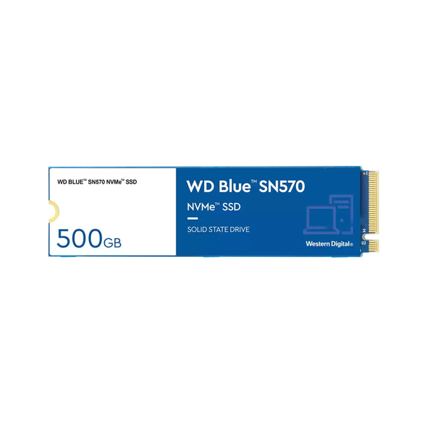 (L&ouml;yt&ouml;nurkka) WD SSD Blue SN570 500GB PCIe Gen3 NVMe