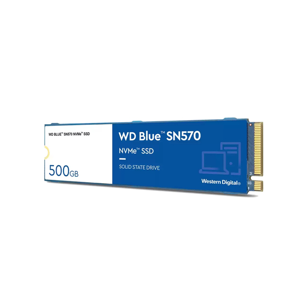 (L&ouml;yt&ouml;nurkka) WD SSD Blue SN570 500GB PCIe Gen3 NVMe