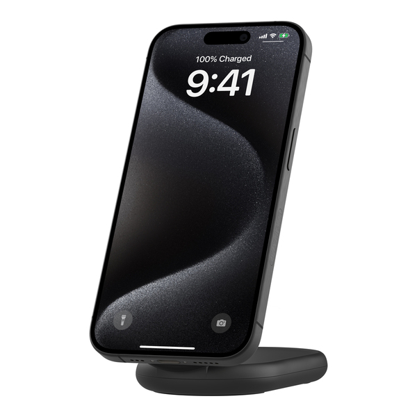 Belkin BoostCharge Magnetic Foldable Wireless Charger with Qi2 15W -langaton laturi, Musta