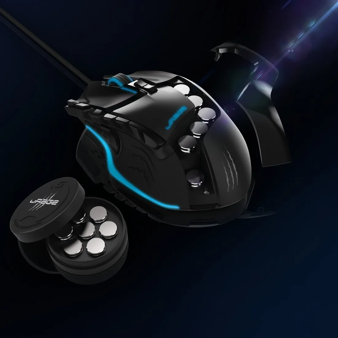 Hama uRage Reaper Revolution - gaming mouse, Black