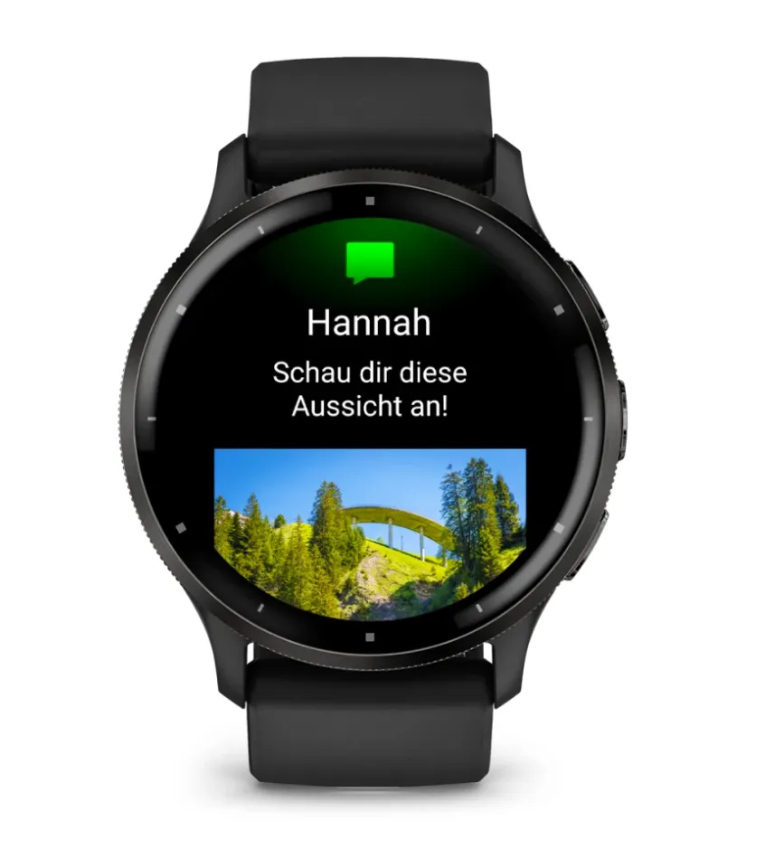 Garmin Venu 3 -&auml;lykello, musta