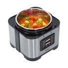 Steba DD 1 ECO Steam Pressure Cooker, 5 L, 900 W, 9 programs, stainless steel