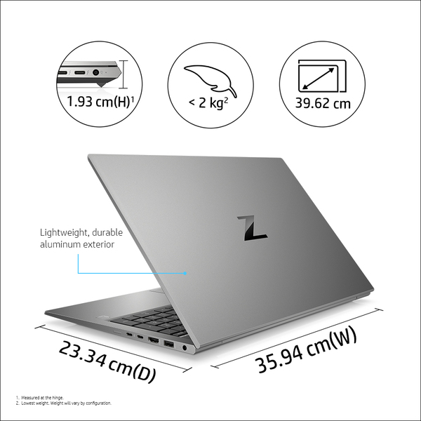 HP ZFirefly15G7 i7-10510U 15.6 16GB/512 PC Intel i7-10510U, 15.6 FHD AG LED UWVA, DSC, Webcam, 16GB DDR4, 512GB SSD, ax+BT, 3C Batt, FPS, W10 Pro64, 3yr Wrty