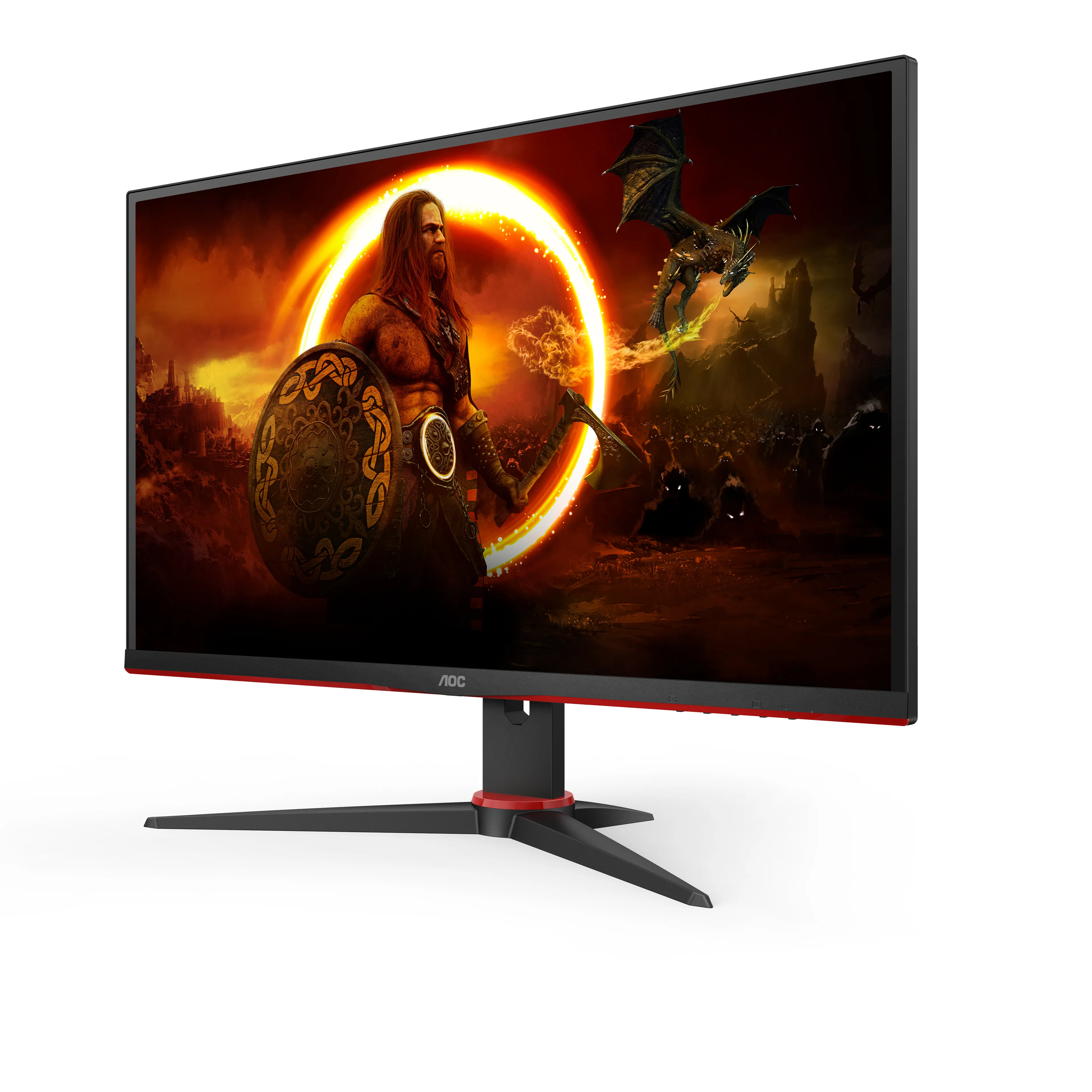 AOC 27&quot; G2 Q27G2E/BK 1ms, 155 hz, QHD, VA - gamingsk&auml;rm