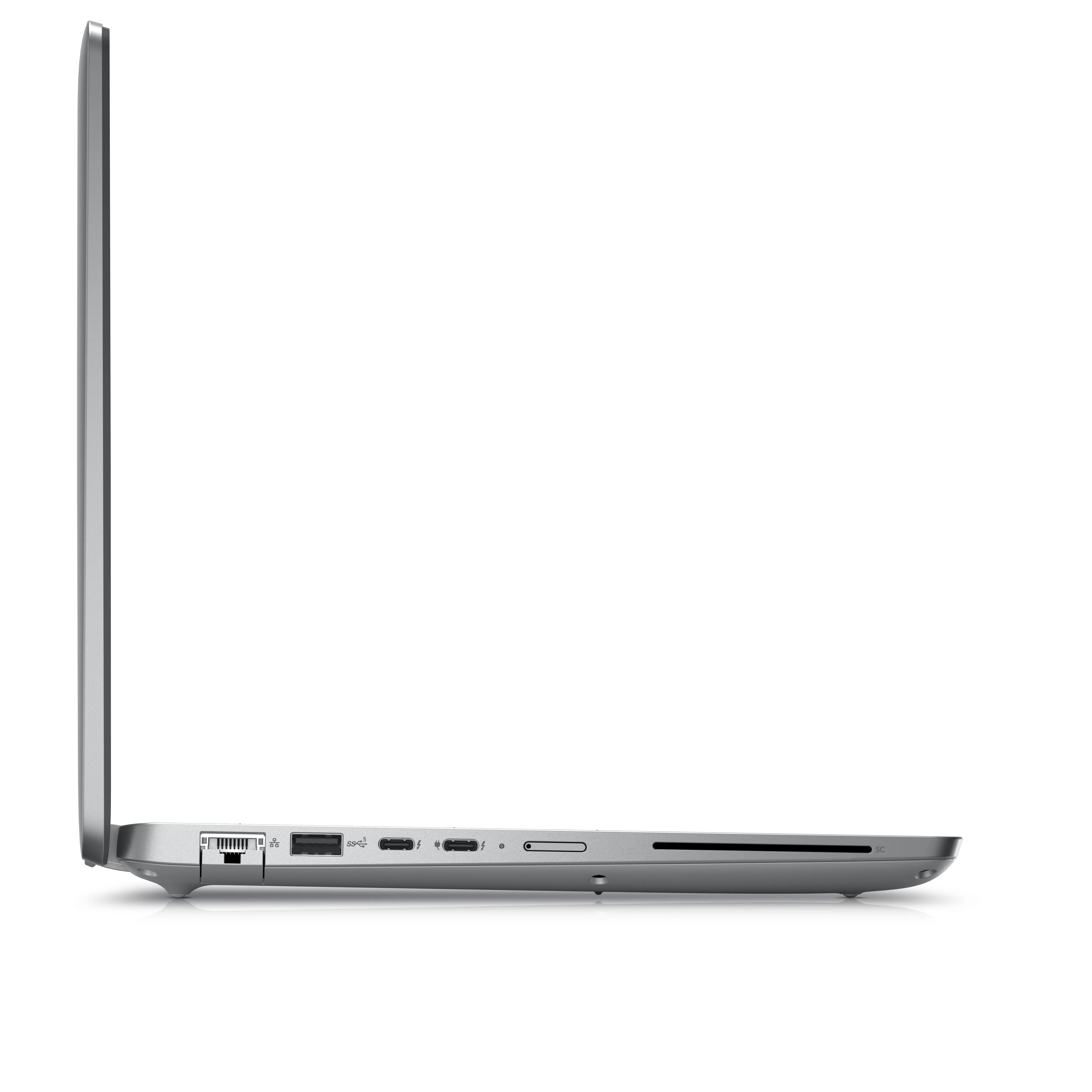 Dell Precision 3480 14" i7-1360P, 16 Gt, 512 Gt, RTX A500, Win 11 Pro -kannettava, harmaa