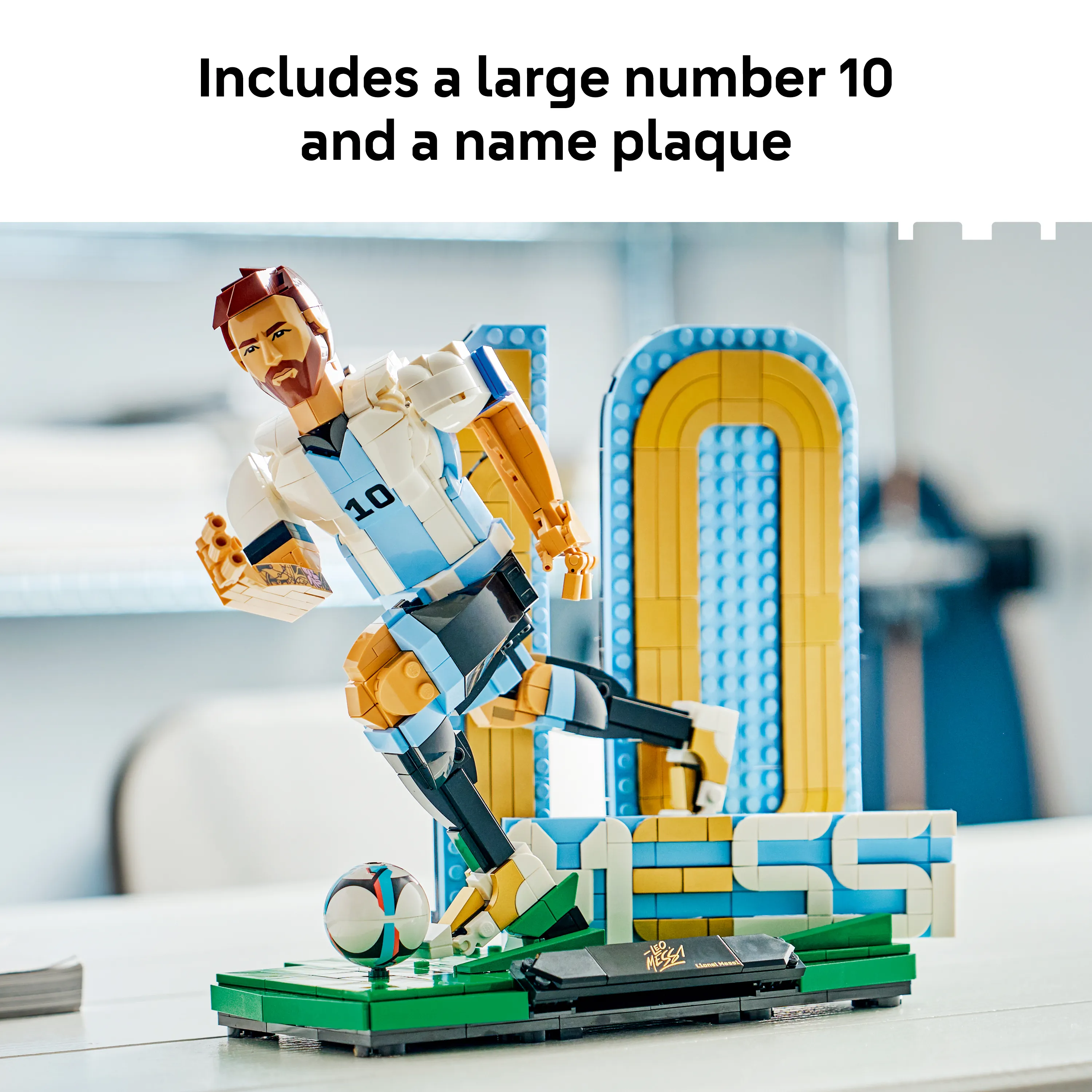 LEGO Editions Lionel Messi &ndash; jalkapallolegenda 43015