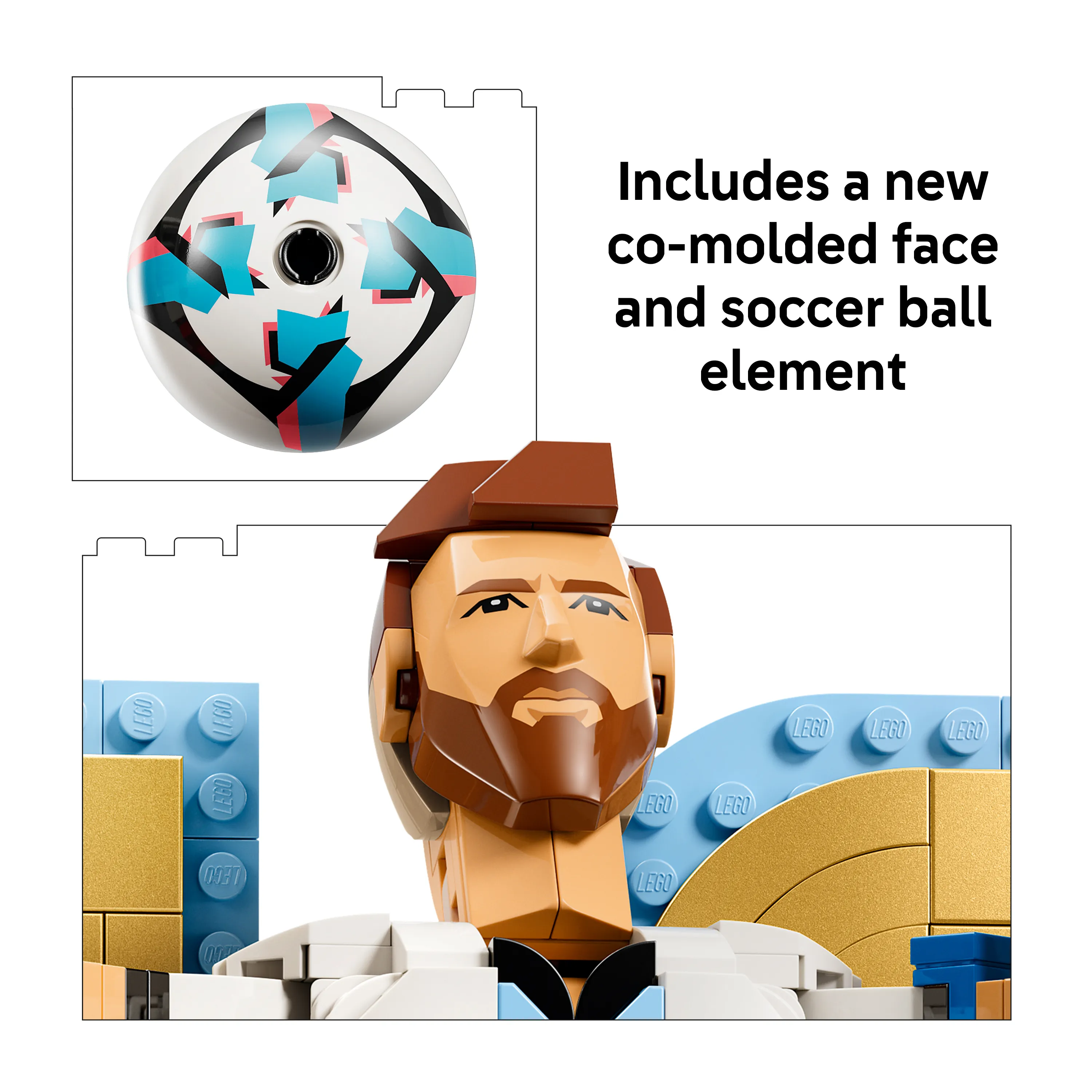 LEGO Editions Lionel Messi &ndash; jalkapallolegenda 43015
