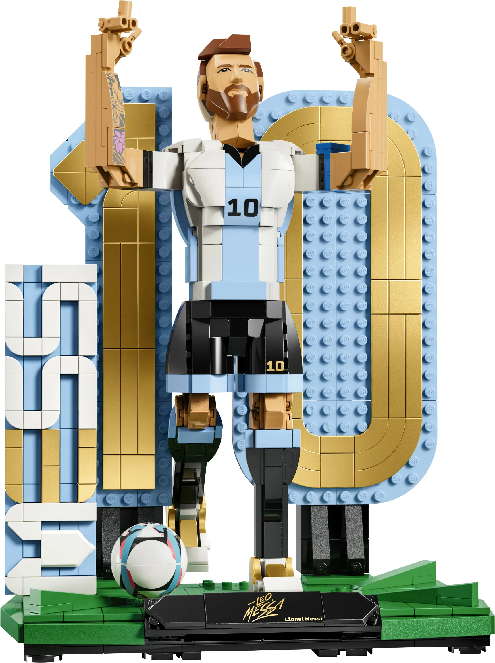 LEGO Editions Lionel Messi &ndash; jalkapallolegenda 43015
