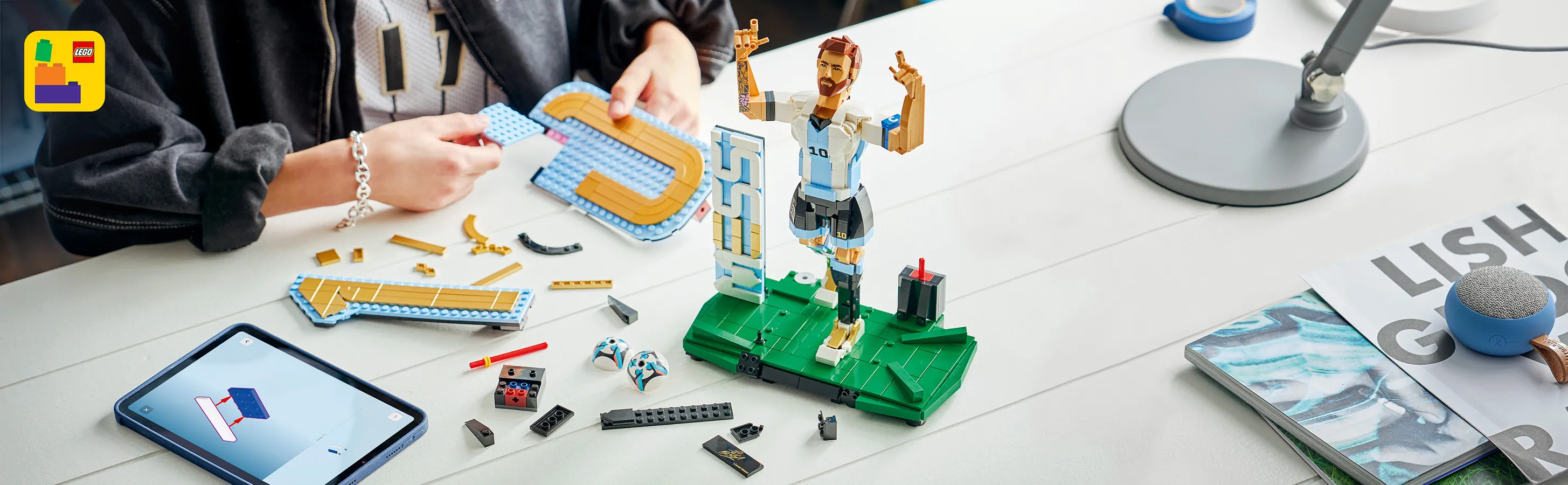 LEGO Editions Lionel Messi &ndash; Soccer Legend 43015