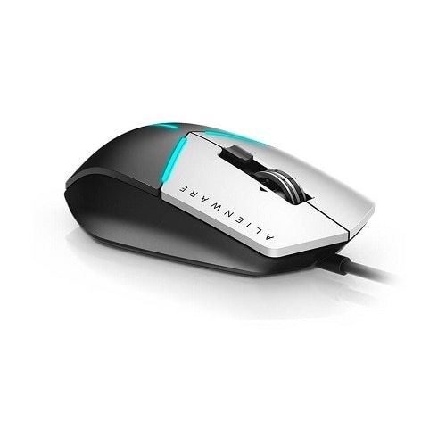 Dell Alienware AW558 Advanced Mouse - gaming mus, Svart/Silver