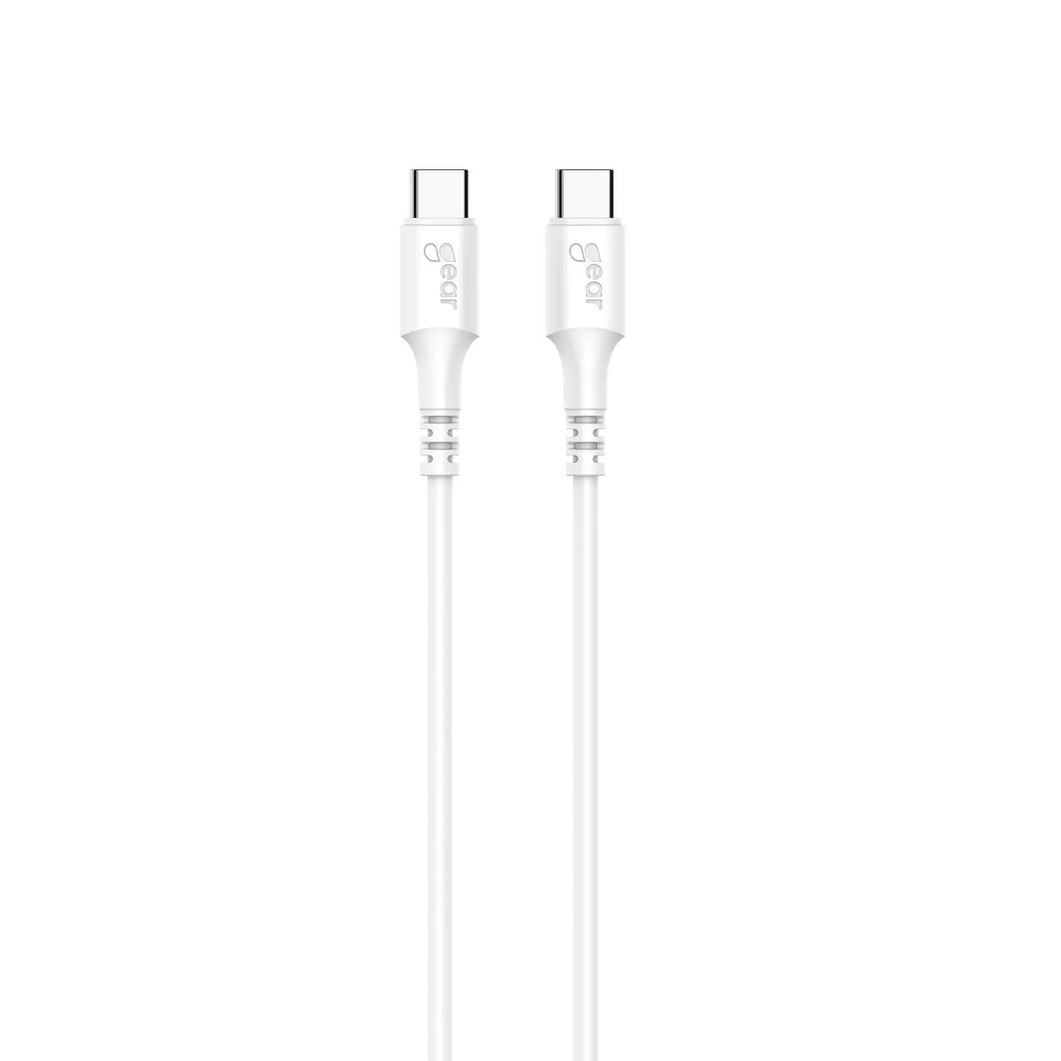 GEAR 2.0 Sync USB-C kabel, 60 W, 3 m, vit