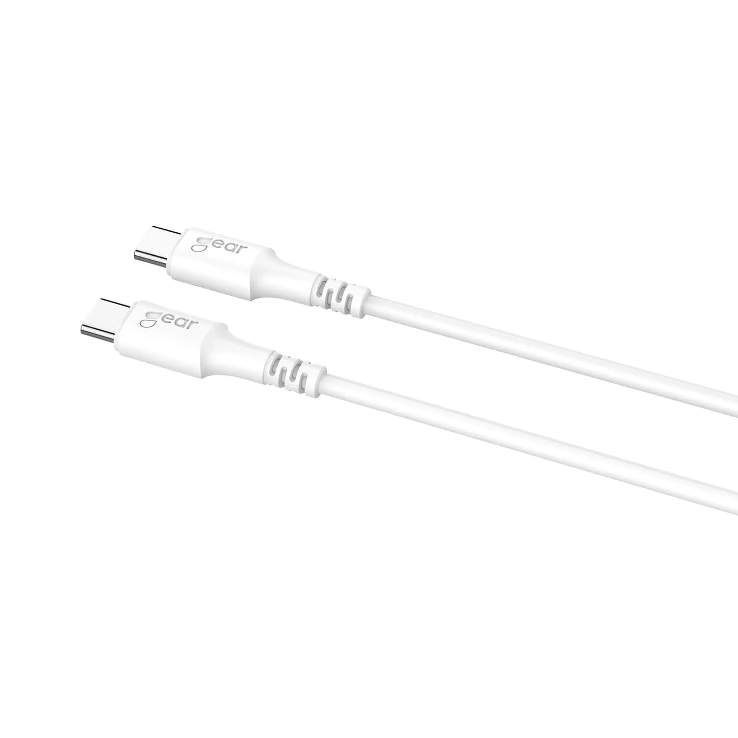 GEAR 2.0 Sync USB-C kabel, 60 W, 3 m, vit