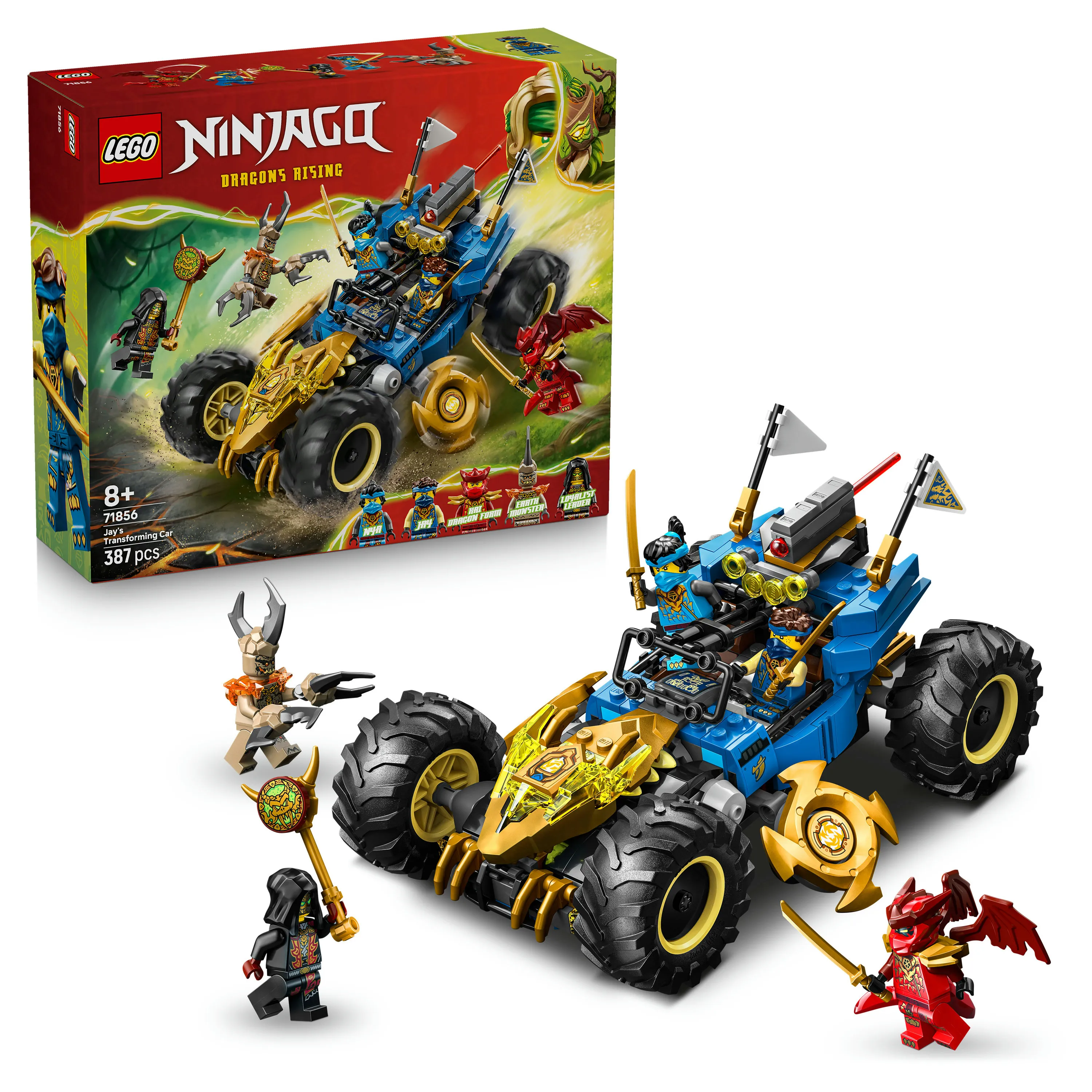 LEGO NINJAGO Jays transformerbara bil 71856
