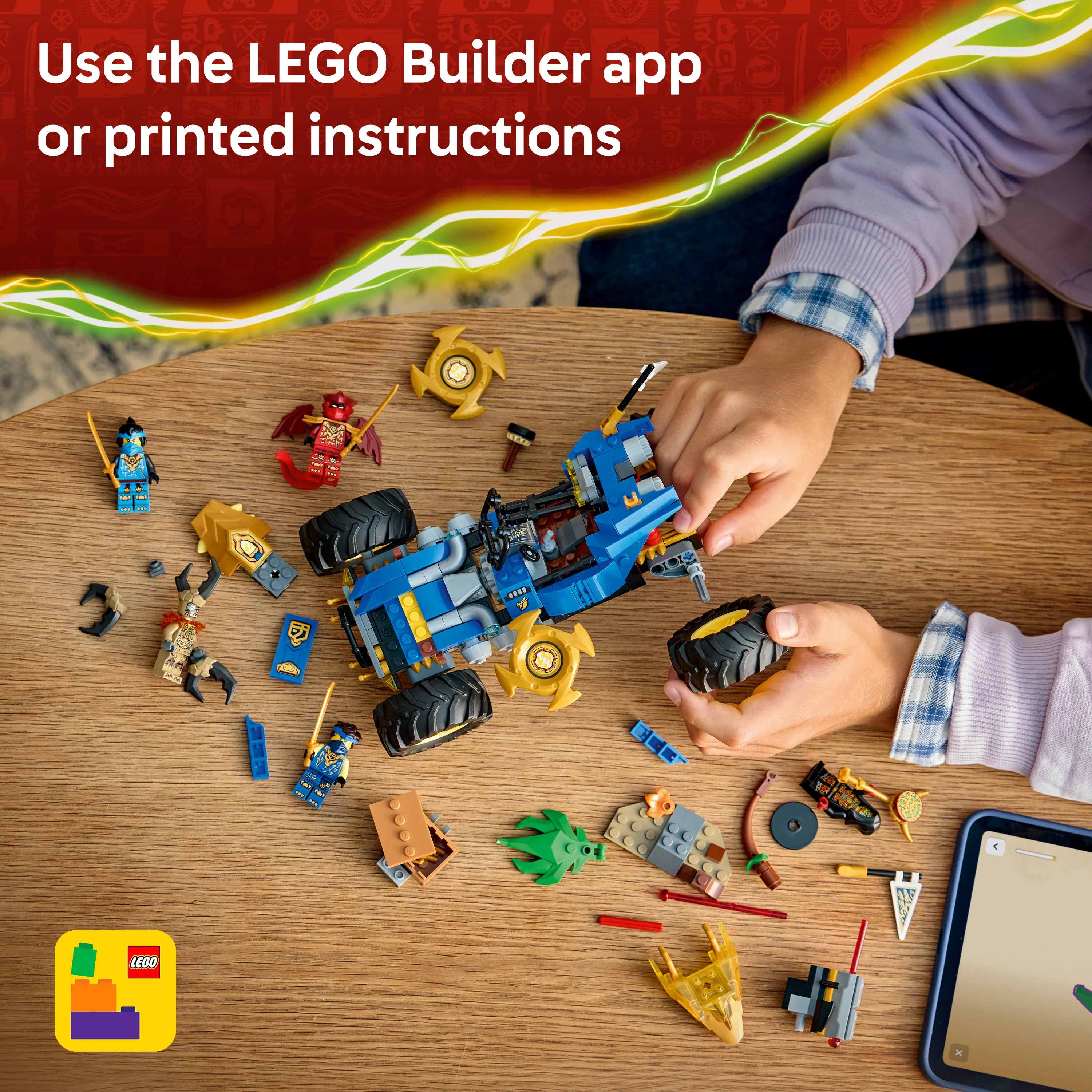 LEGO NINJAGO Jays transformerbara bil 71856