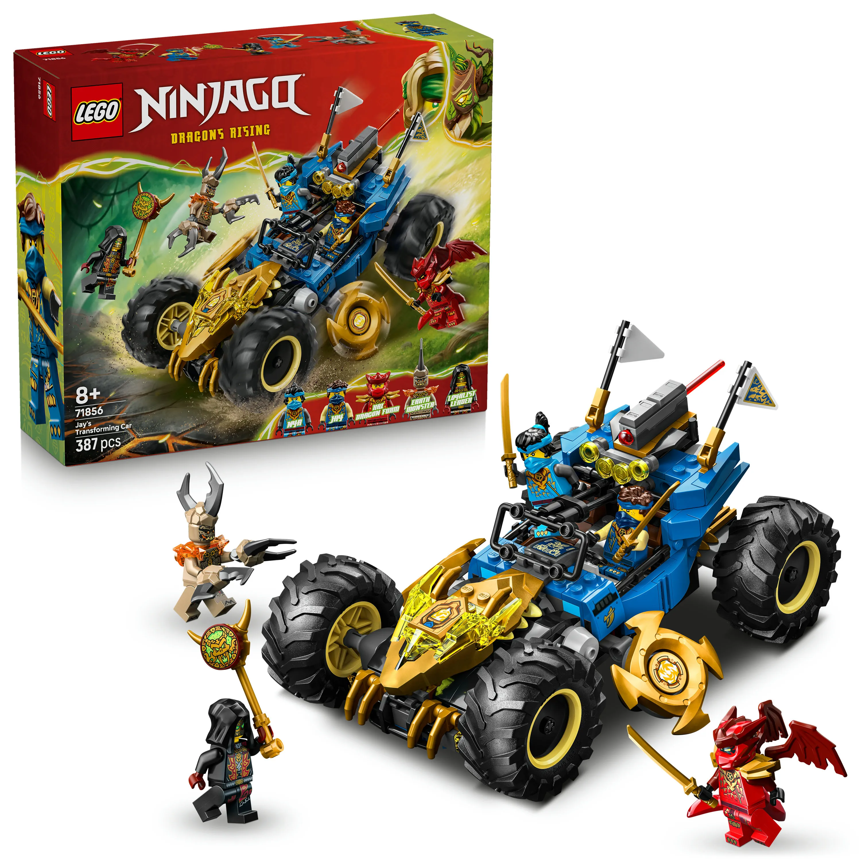 LEGO NINJAGO Jays transformerbara bil 71856