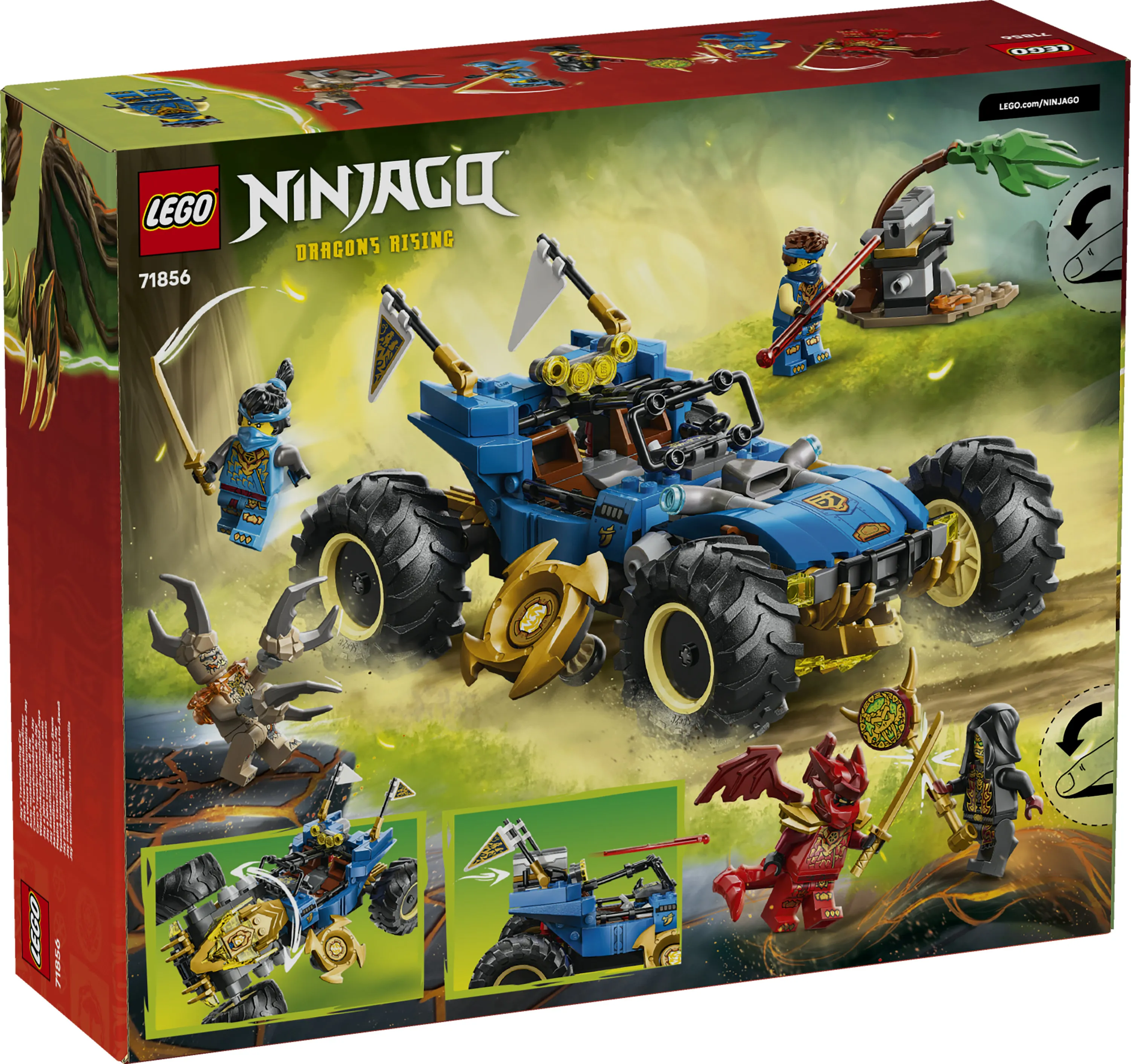 LEGO NINJAGO Jays transformerbara bil 71856